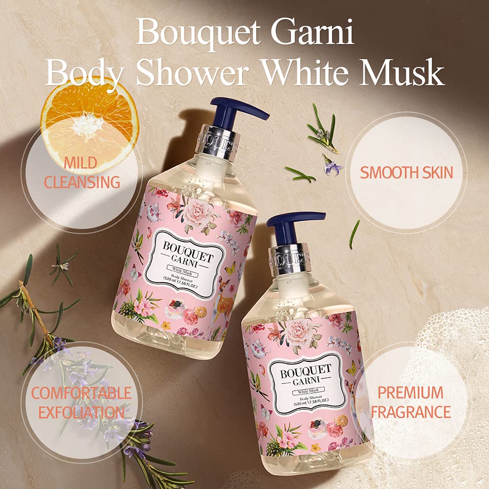 Bouquet Garni Fragranced Body Wash White Musk