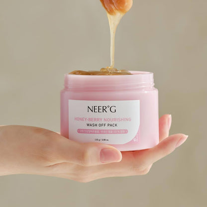 NEER°G Honey-Berry Nourishing Wash Off Pack 110ML