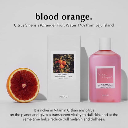 NEER°G Red Orange Brightening Toner 250ML