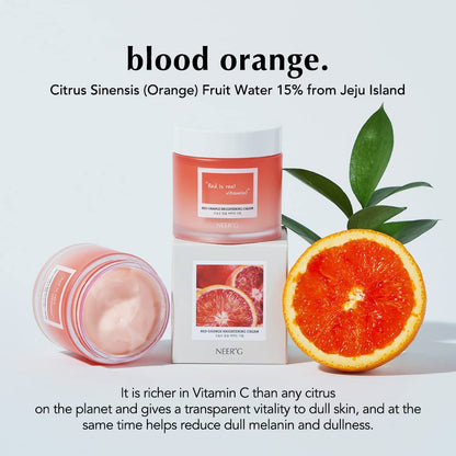 NEER°G Red Orange Brightening Cream 80ML
