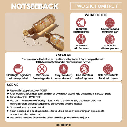 NOTSEEBACK Two Shot Omifruit 200ML