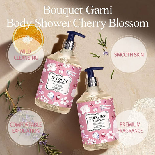Bouquet Garni Fragranced Body Wash Cherry Blossom