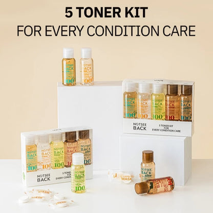 NOTSEEBACK 5 Toner Kit For Every Condition Care (5x30ML)